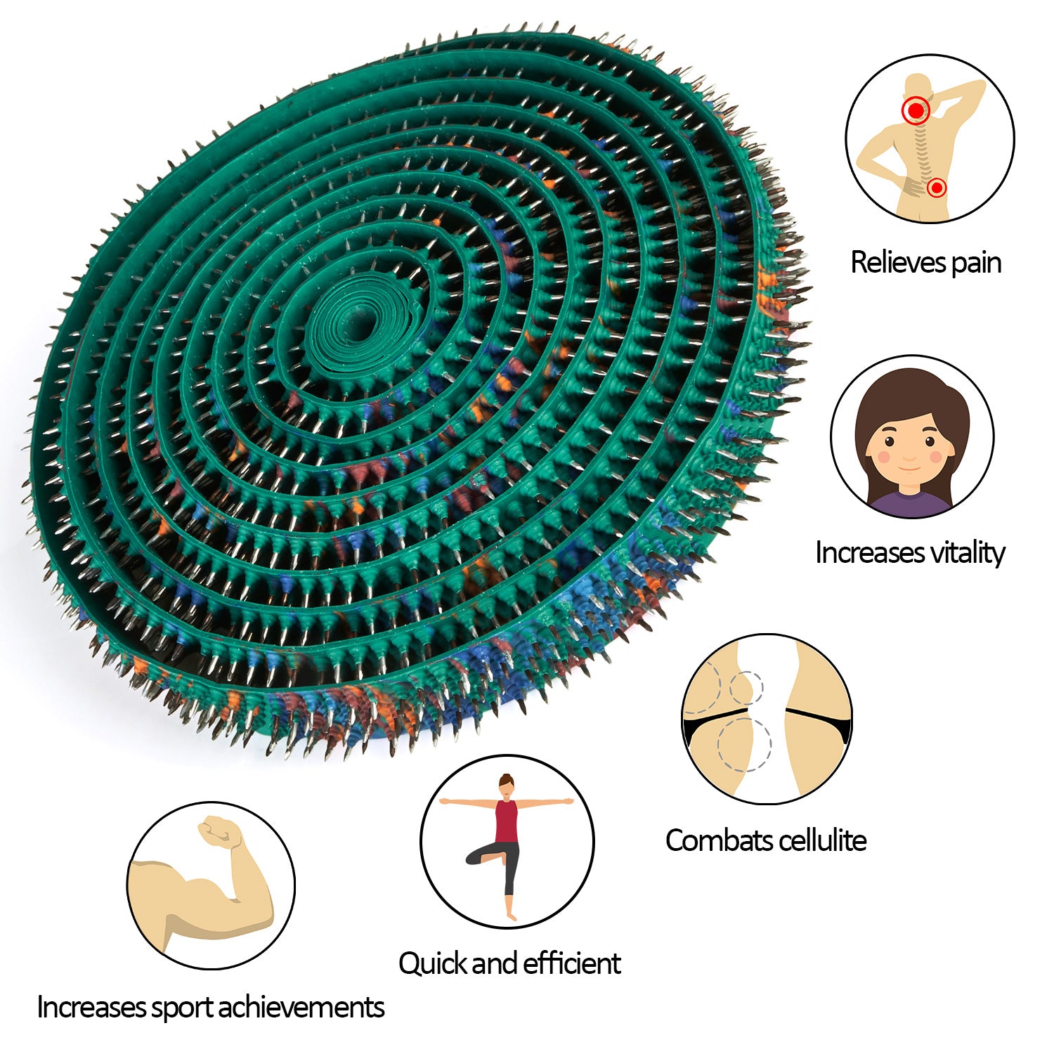 Acupuncture belt from Lyapko is the best massager for any occasion